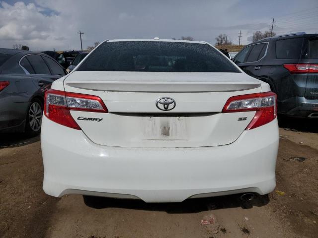 4T1BF1FK6CU537809 - 2012 TOYOTA CAMRY BASE WHITE photo 6