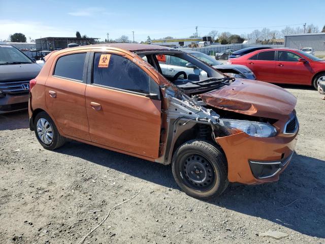 ML32A3HJ8KH001070 - 2019 MITSUBISHI MIRAGE ES ORANGE photo 4