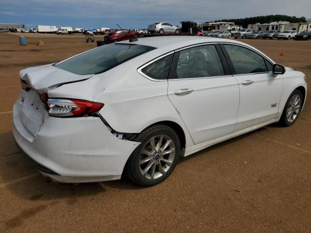 3FA6P0PU6HR209467 - 2017 FORD FUSION SE PHEV WHITE photo 3