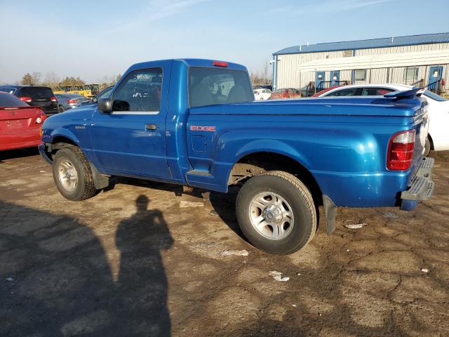 1FTYR10E21PB76454 - 2001 FORD RANGER BLUE photo 2