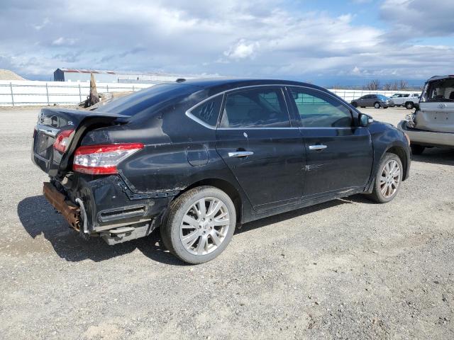 3N1AB7AP6EY212288 - 2014 NISSAN SENTRA S BLACK photo 3