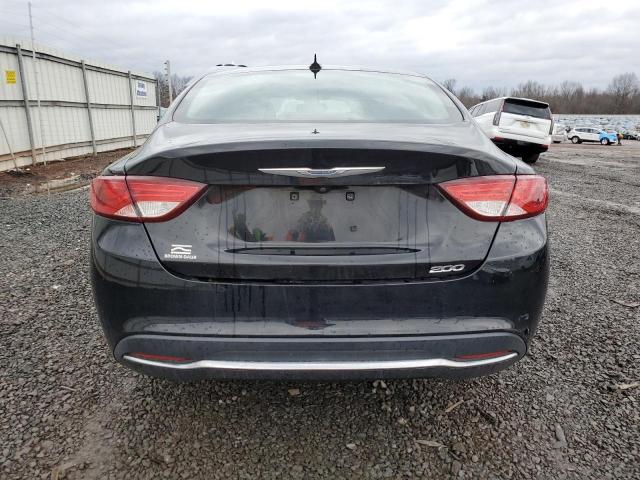 1C3CCCAB6FN642325 - 2015 CHRYSLER 200 LIMITED BLACK photo 6