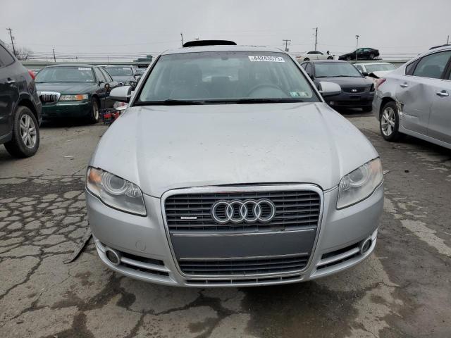 WAUDF78E87A149010 - 2007 AUDI A4 2.0T QUATTRO SILVER photo 5