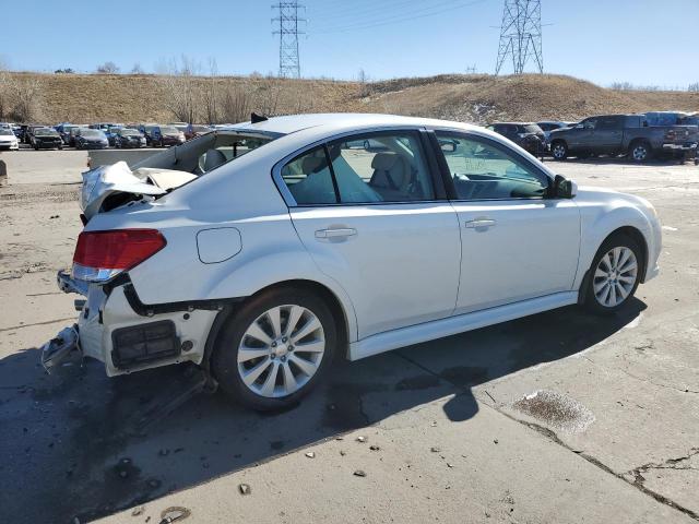 4S3BMCL69B3244200 - 2011 SUBARU LEGACY 2.5I LIMITED WHITE photo 3