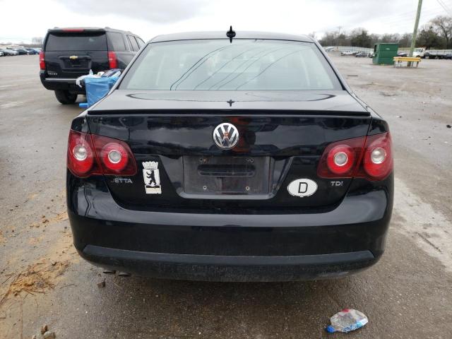 3VWRL7AJ5AM094774 - 2010 VOLKSWAGEN JETTA TDI BLACK photo 6