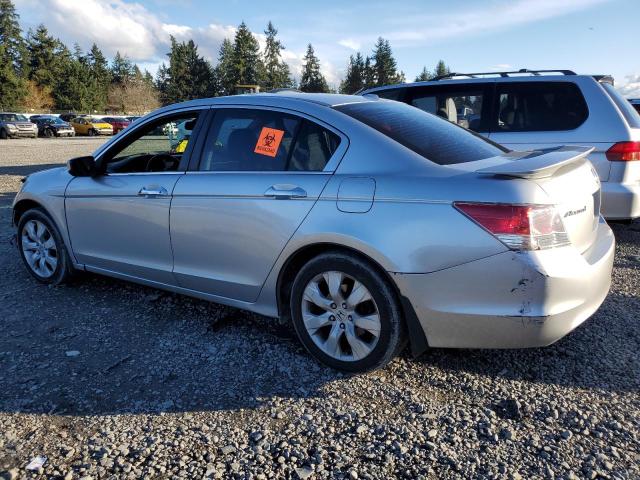 1HGCP36848A051743 - 2008 HONDA ACCORD EXL SILVER photo 2