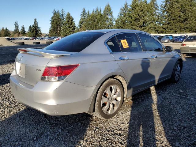 1HGCP36848A051743 - 2008 HONDA ACCORD EXL SILVER photo 3