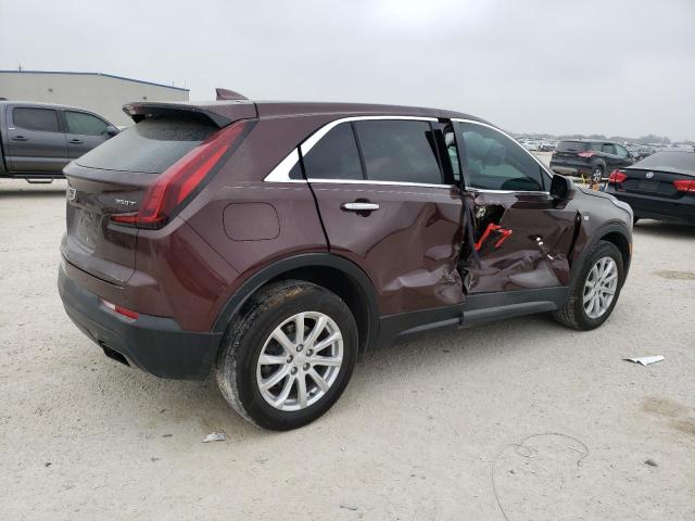 1GYAZAR46NF138095 - 2022 CADILLAC XT4 LUXURY MAROON photo 3