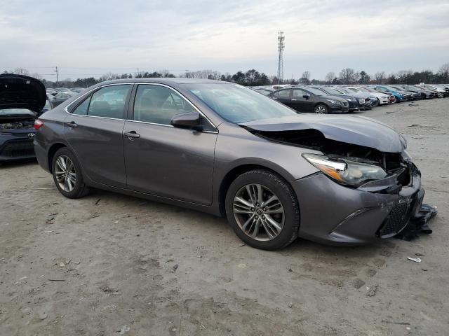 4T1BF1FK1FU008028 - 2015 TOYOTA CAMRY LE GRAY photo 4
