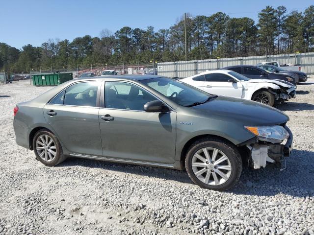 4T1BD1FK8CU041108 - 2012 TOYOTA CAMRY HYBRID GREEN photo 4