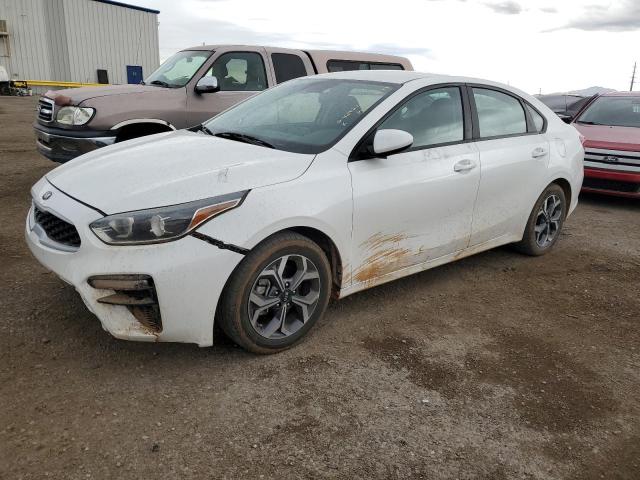 3KPF24AD1ME359349 - 2021 KIA FORTE FE WHITE photo 1