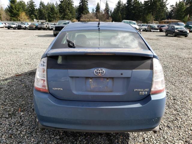 JTDKB20U177636428 - 2007 TOYOTA PRIUS BLUE photo 6