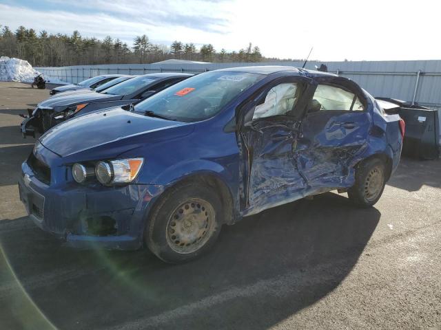 1G1JB5SH4E4192126 - 2014 CHEVROLET SONIC LS BLUE photo 1