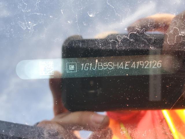 1G1JB5SH4E4192126 - 2014 CHEVROLET SONIC LS BLUE photo 12