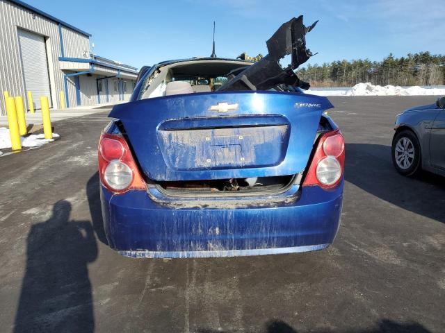 1G1JB5SH4E4192126 - 2014 CHEVROLET SONIC LS BLUE photo 6