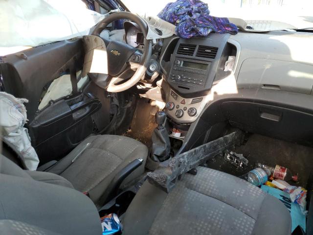 1G1JB5SH4E4192126 - 2014 CHEVROLET SONIC LS BLUE photo 8