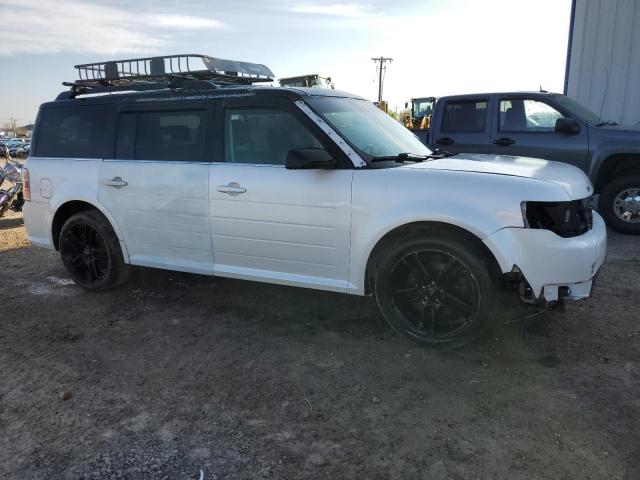 2FMGK5C81EBD36961 - 2014 FORD FLEX SEL WHITE photo 4