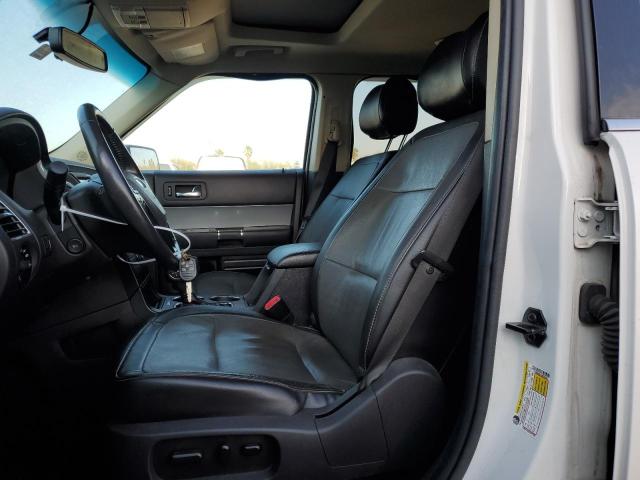 2FMGK5C81EBD36961 - 2014 FORD FLEX SEL WHITE photo 7