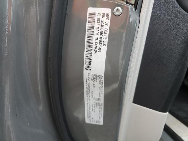 2C4RC1BG1PR520464 - 2023 CHRYSLER PACIFICA TOURING L Boz foto 14