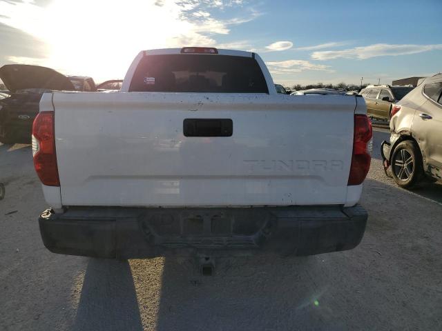 5TFRM5F12FX083455 - 2015 TOYOTA TUNDRA DOUBLE CAB SR/SR5 WHITE photo 6