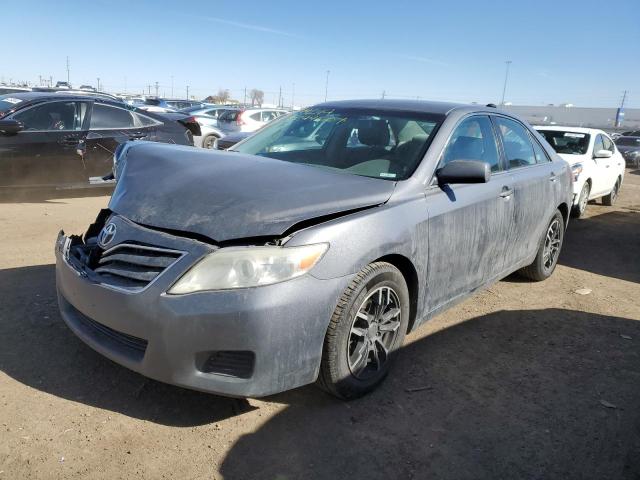 4T1BF3EK8BU177552 - 2011 TOYOTA CAMRY BASE GRAY photo 1