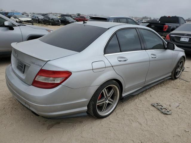 WDDGF54X68F110583 - 2008 MERCEDES-BENZ C 300 SILVER photo 3