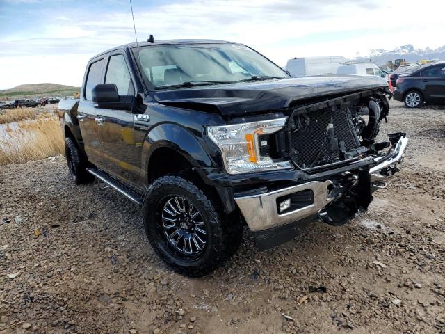 1FTFW1E45KKE49630 - 2019 FORD F150 SUPERCREW BLACK photo 4