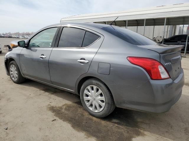 3N1CN7AP6HL817672 - 2017 NISSAN VERSA S GRAY photo 2