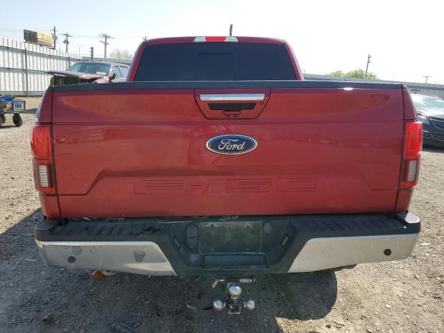 1FTEW1E57KFA41241 - 2019 FORD F150 SUPERCREW RED photo 6