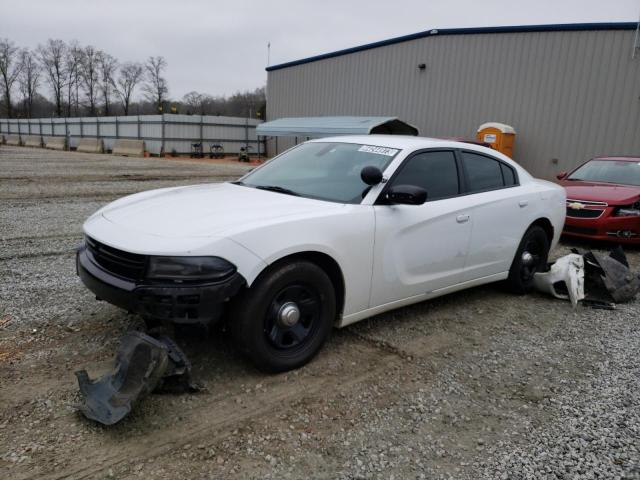 2C3CDXAT8HH660012 - 2017 DODGE CHARGER POLICE WHITE photo 1