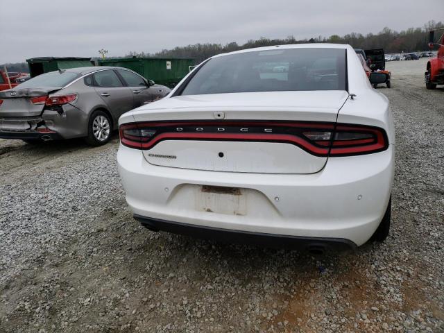 2C3CDXAT8HH660012 - 2017 DODGE CHARGER POLICE WHITE photo 6