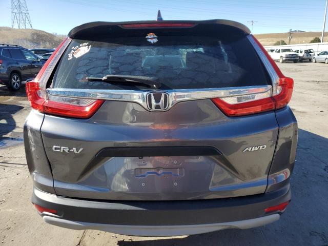 2HKRW6H34HH216083 - 2017 HONDA CR-V LX CHARCOAL photo 6