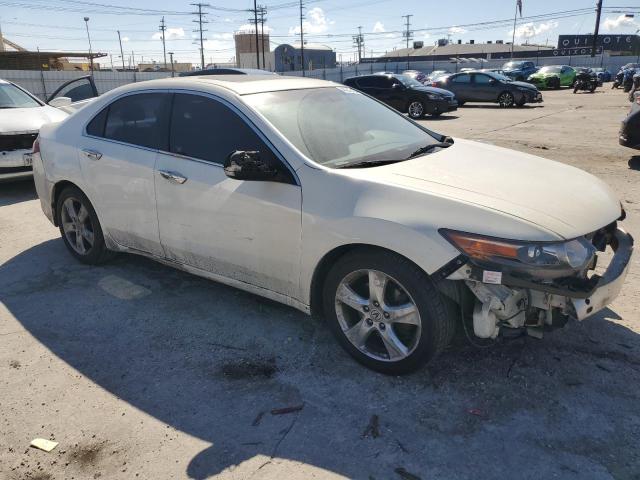 JH4CU2F61AC012942 - 2010 ACURA TSX WHITE photo 4