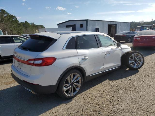2LMPJ6LR2HBL52290 - 2017 LINCOLN MKX RESERVE WHITE photo 3