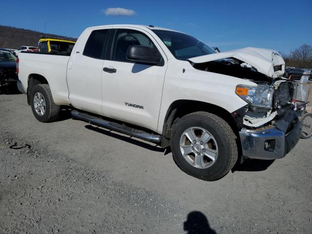 5TFUM5F12EX050447 - 2014 TOYOTA TUNDRA DOUBLE CAB SR/SR5 WHITE photo 4