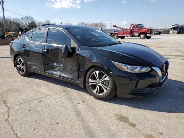 3N1AB8CV3NY224089 - 2022 NISSAN SENTRA SV BLACK photo 4