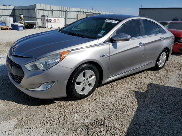 KMHEC4A45CA022222 - 2012 HYUNDAI SONATA HYBRID GRAY photo 1