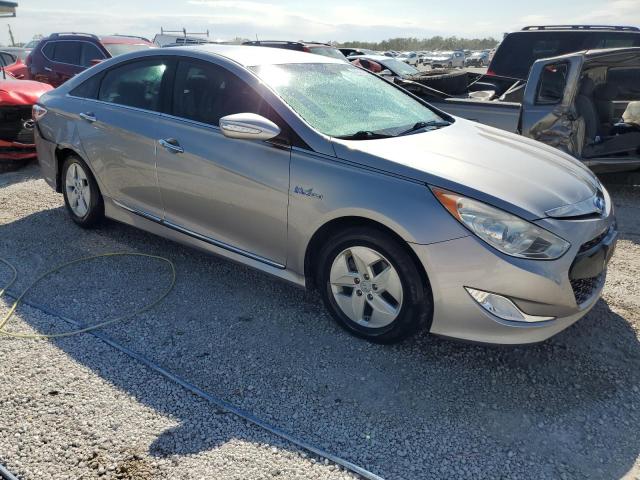 KMHEC4A45CA022222 - 2012 HYUNDAI SONATA HYBRID GRAY photo 4