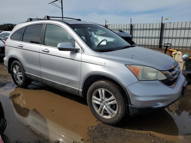 5J6RE3H70AL000439 - 2010 HONDA CR-V EXL SILVER photo 4