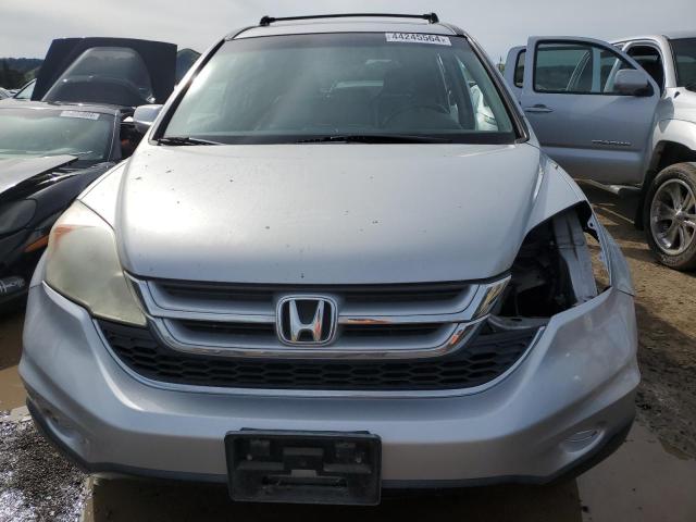 5J6RE3H70AL000439 - 2010 HONDA CR-V EXL SILVER photo 5