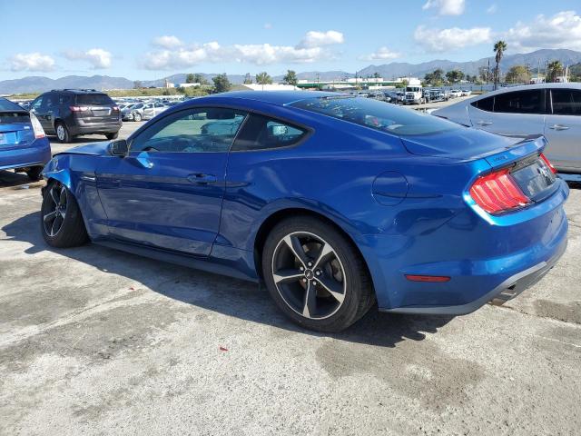 1FA6P8TH5J5176381 - 2018 FORD MUSTANG BLUE photo 2