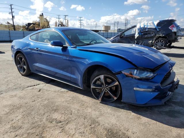 1FA6P8TH5J5176381 - 2018 FORD MUSTANG BLUE photo 4