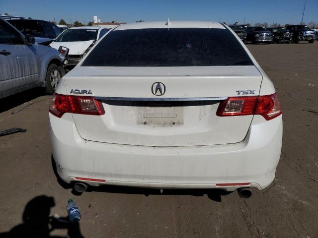 JH4CU2F6XBC000094 - 2011 ACURA TSX WHITE photo 6