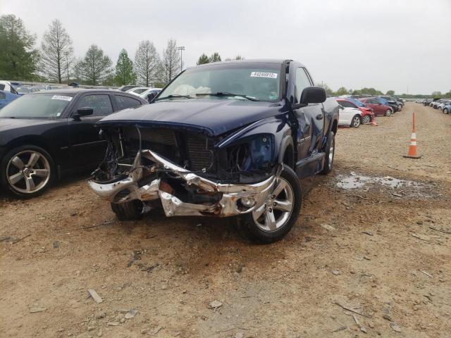 1D7HU18NX6S601674 - 2006 DODGE RAM 1500 ST BLUE photo 2