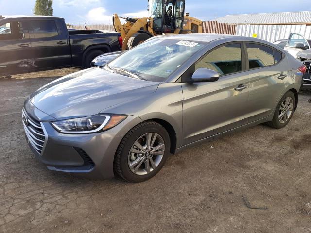 KMHD84LF3JU557072 - 2018 HYUNDAI ELANTRA SEL GRAY photo 1