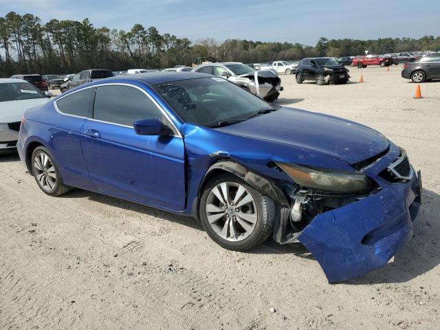 1HGCS12868A005534 - 2008 HONDA ACCORD EXL BLUE photo 4