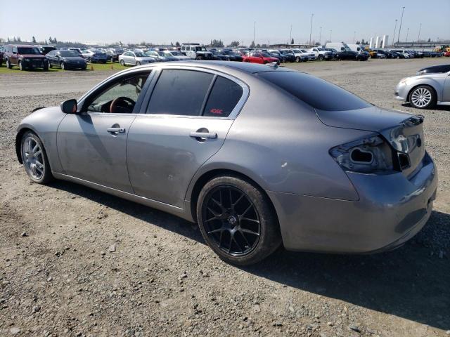 JN1CV6AP6AM406228 - 2010 INFINITI G37 BASE GRAY photo 2