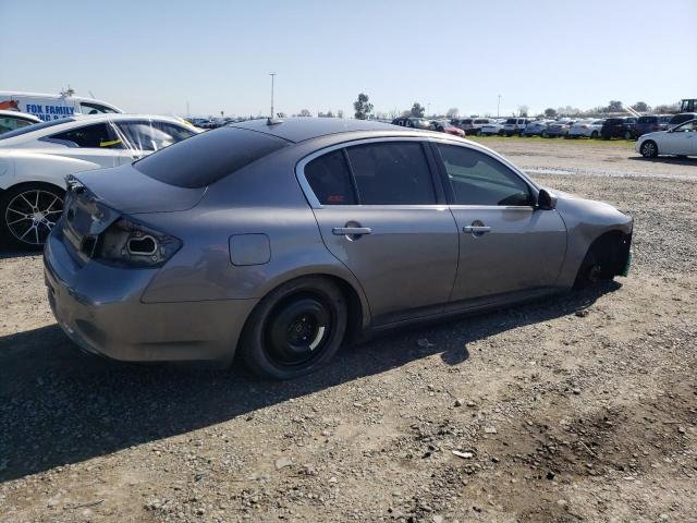 JN1CV6AP6AM406228 - 2010 INFINITI G37 BASE GRAY photo 3