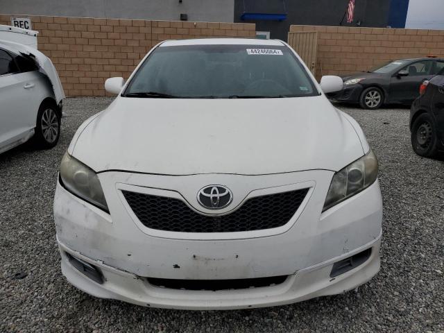 4T1BE46K38U738563 - 2008 TOYOTA CAMRY CE WHITE photo 5