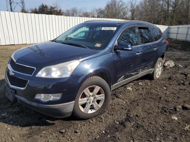 1GNKRGED8CJ337038 - 2012 CHEVROLET TRAVERSE LT BLUE photo 1